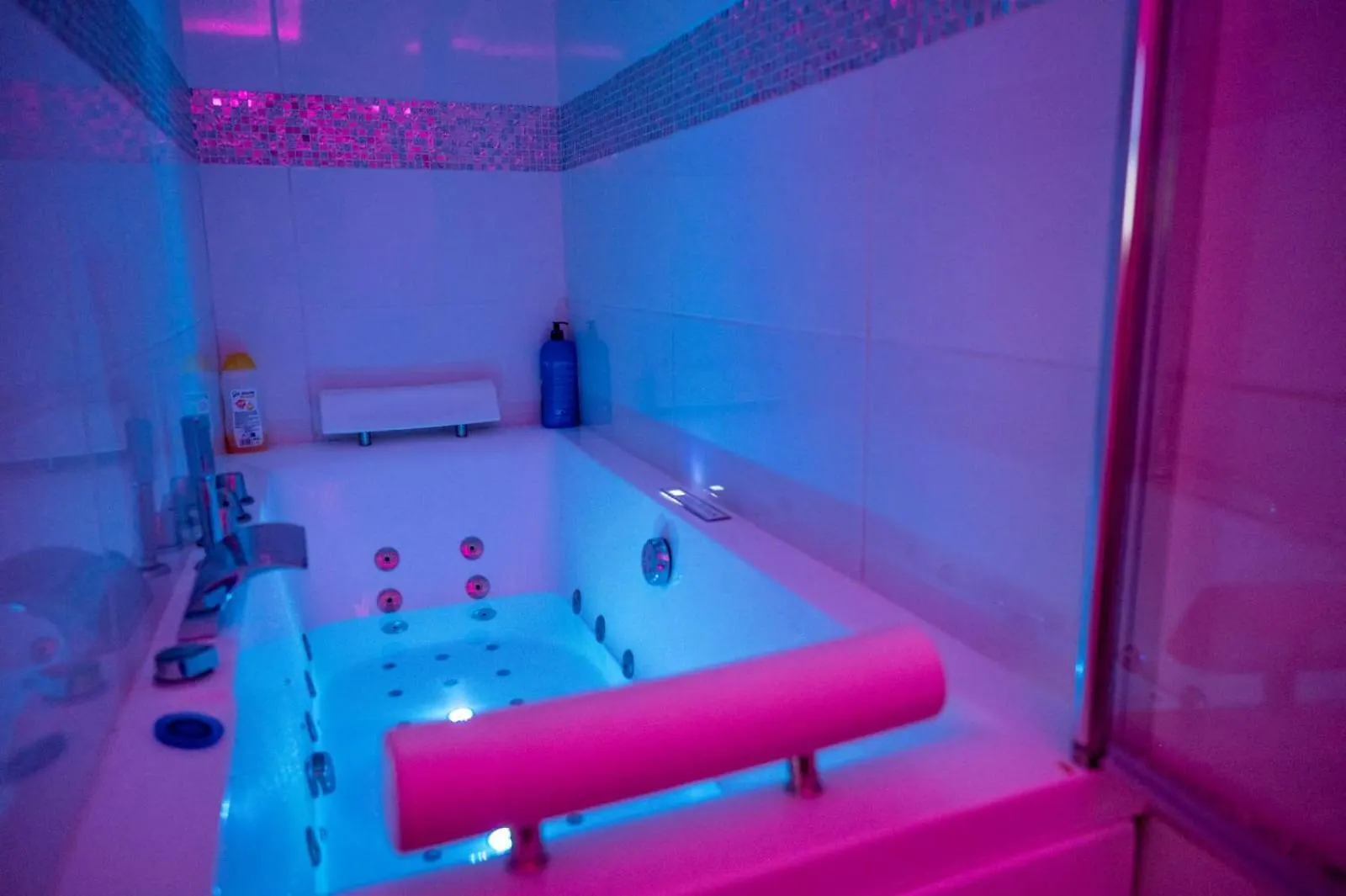 Bron Centre Appartement Meuble Avec Jacuzzi דירה